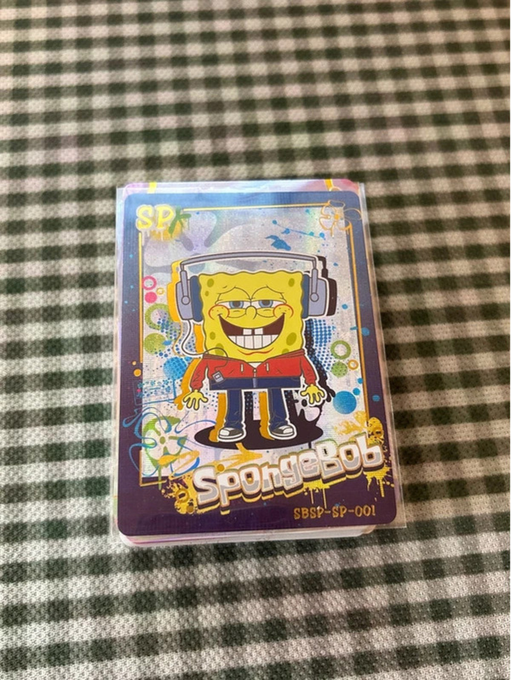 SpongeBob SquarePants tcg 47 card lot includes RARE